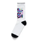 iSysのゲーミング少女ピーシースリー Socks