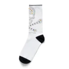 ファンシーTシャツ屋のスワロ風スカル Socks