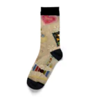 mimi1919のコラージュ かわいいやぎ Socks