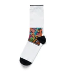 テフラんずのサイケデリックアート Socks