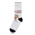 猫田丸尾の湯あたり注意 Socks