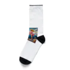 パパネコのドライブにゃんこチャン Socks