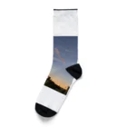 ドリームスケープギャラリーの龍神現る朝の空 Socks