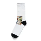 ura3_の麦わら帽子の女の子 Socks