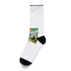 きなこのショップのこども登山家 Socks