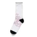 Drecome_Designの【積もったheart mark】百のハート♡飴霰(あめあられ) Socks