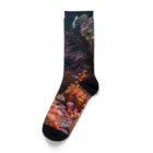 Epic Enviro Buddiesの都会のOrange cup coral Socks