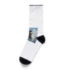 Irregular is beautifulのSanctuary of the Sea: Pathway to Serenity Socks