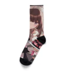 AQUAMETAVERSEのメイドカフエで働く女性　なでしこ1478 Socks