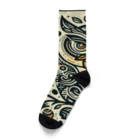 kotpopのSymmetrical Owls Socks