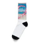 Shironekokuuのイルカくん Socks