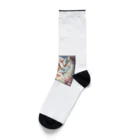 われらちきゅうかぞくのLibra 天秤座 Socks