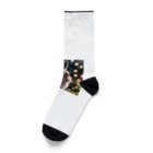 atto_usagiのクリスタルウィンクうさぎ Socks