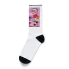 そぼろのプリント屋さんのナビコロリ Socks