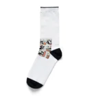 PURINPURINのブラックキャット Socks