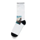 Pixel Art Goodsのヴェネチア（pixel art） Socks