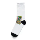 denyo dreamのウサギのアマリリス Socks