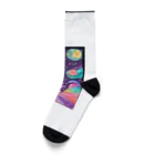 サイケデリックえりの結婚式は宇宙の彼方 Socks