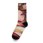 AQUAMETAVERSEの祝福の節句に舞う、紅梅の姫 Socks