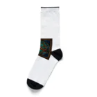 ganeshaのケルトの結び目工芸ステンドグラス Socks