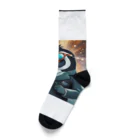 ぱぴぷSHOPのロックスターなペンギン Socks