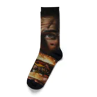 AQUAMETAVERSEのハンバーガーと男　エンジェル717 2065 Socks
