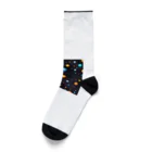 mibusenaの宇宙空間デザイン Socks