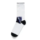 mamori_shopの北方守護★黒き霊亀 玄武 Socks