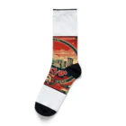 hotgoods shopの東京っぽいロゴ Socks