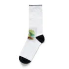 yielanggo007の緑の竹の子 Socks