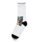 KikimimiネコのKikimimiネコ（走る） Socks