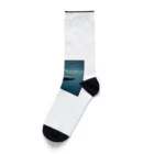 tozaki5573のクジラの親子 Socks