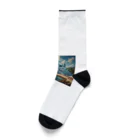 namidamakiの海辺の綺麗な城 Socks