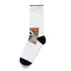 bigbamboofamilyのパンダの一休み　小籠包 Socks