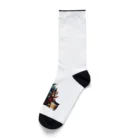 Mamechan2021の戦いの後のコーヒータイム Socks