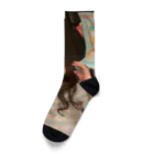 こばとん（ブルドックロック）のひー Socks