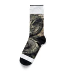 Leopardxxxの龍神 Socks