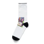 WhimsyWaresのうさぎ Socks