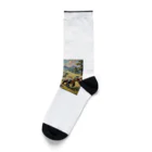 OTIRUBUTUBUTUのいっぱいザウルス Socks