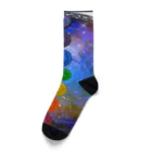 💖宇宙整体♪🌈♪こころからだチャンネル♪💖の宇宙曼荼羅　cakra version Socks