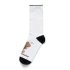 leisurely_lifeのcoffee monster Bourbon Socks