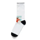 海の幸のカウボーイヒトデ Socks