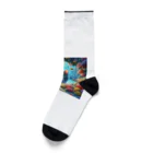 ことぶき　358の珊瑚に癒される猫 Socks