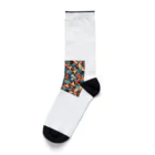 至高の領域のアジアンテイスト万華鏡 Socks