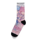 AQUAMETAVERSEのアイドルフラワーズ　なでしこ1478 Socks