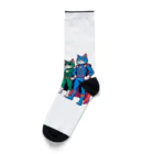 3neco Martの毛万隊参上！ Socks