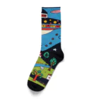 ポップモンキーのポップUFO - 01 Socks