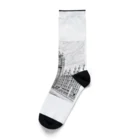 ZZRR12のロンドンの時計塔 Socks