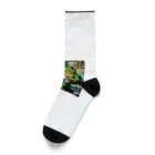 zukit4sのジョークを言っているカエル Socks