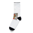 ninja-2pYVlqoB57hLの幸運を呼ぶ黄金の招き猫 Socks